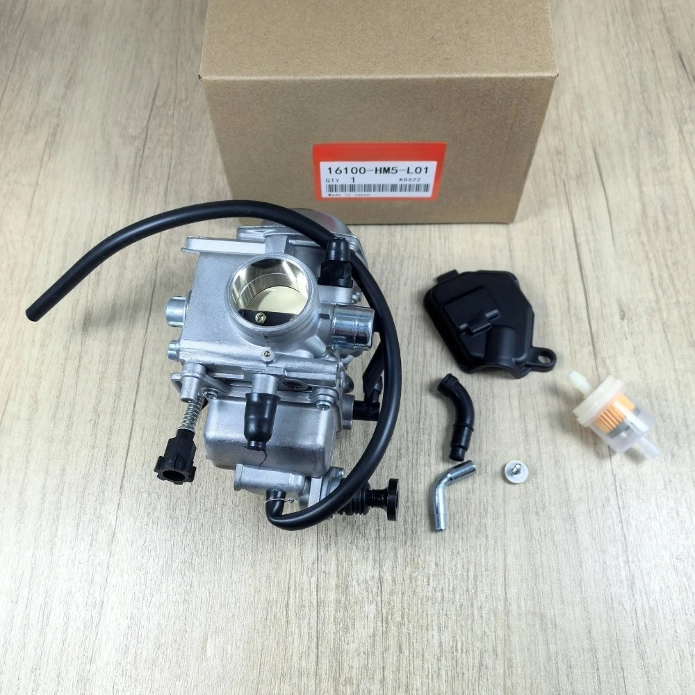 คาร์บูเรเตอร์คุณภาพสูง รุ่นใหม่ สำหรับ 16100-HM5-L01 รุ่น PD32J สำหรับรถ Honda TRX350 ATV 350 Rancher 350ES/FE/FMTE/TM คาร์บูเรเตอร์ใหม่