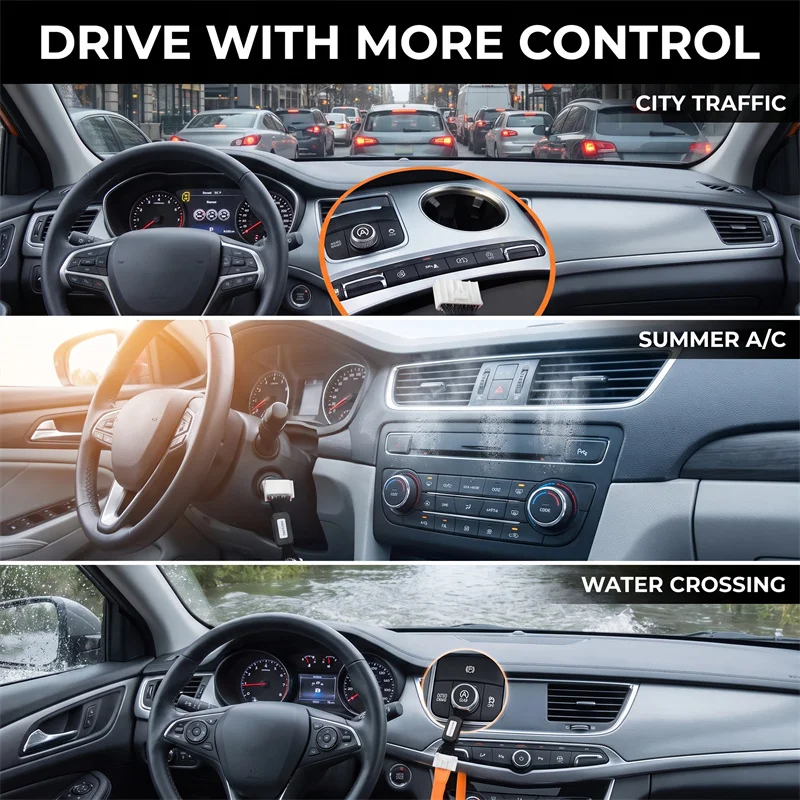 For Kia Stinger CK 2018-2024 Automatic Off Control Start Stop Canceller Cable ISG Off Device Close Control Eliminator Plug