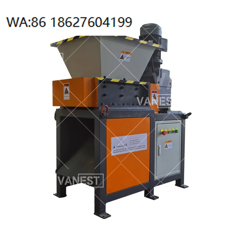 Hot Selling Universal Shredder Scrap Plastic Iron Rubber Paper Tire Multi Waste Recycling Crushing Equipment