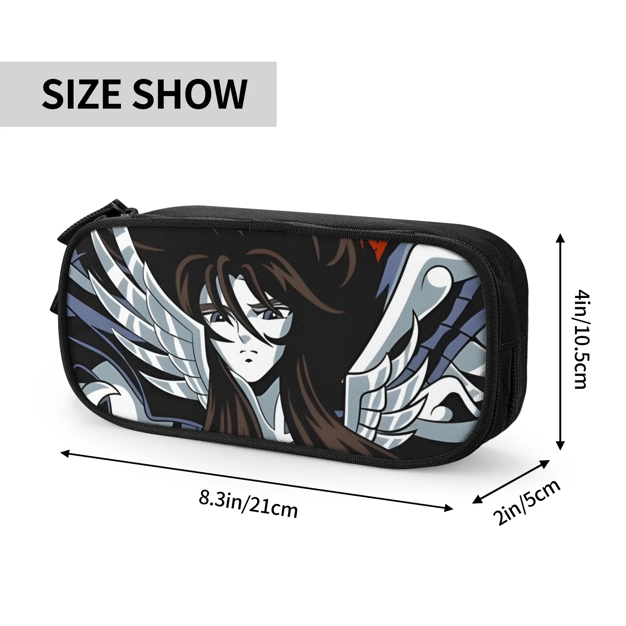 Large Capacity Bags for Child Cartoon Saint Seiya   King Hades 1  Handheld Study Bag for Boys Gilrs Kids