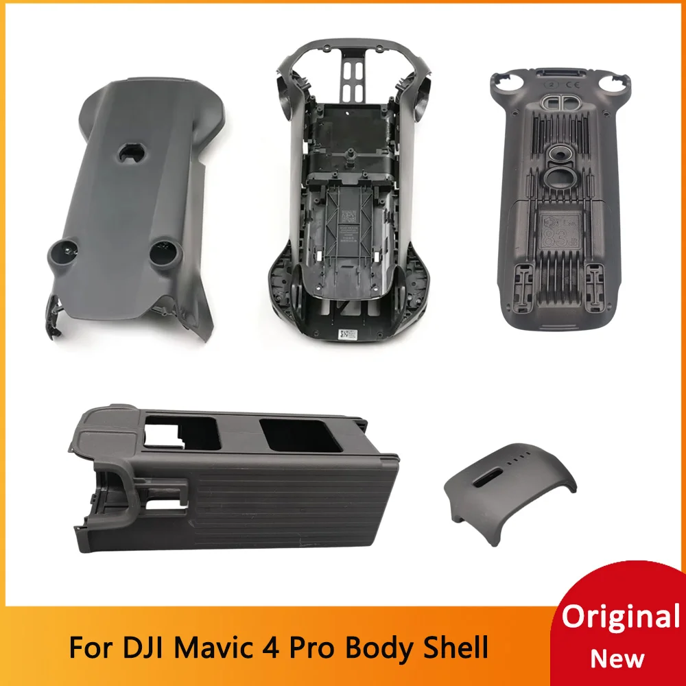 Original Body Shell Set Mavic 4 Pro Drone Upper Shell Middle Frame Bottom Cover Battery Housing Replacement Repair Spare Parts
