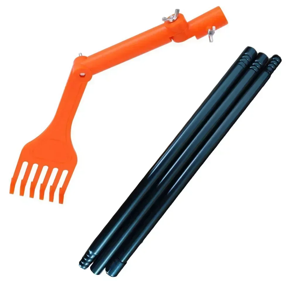 

Mini Rake Head Gutter Rake Tool For Removing Leaves Branches From Roofs Gutters Small Rake Gutter Garden Cleaning Tools