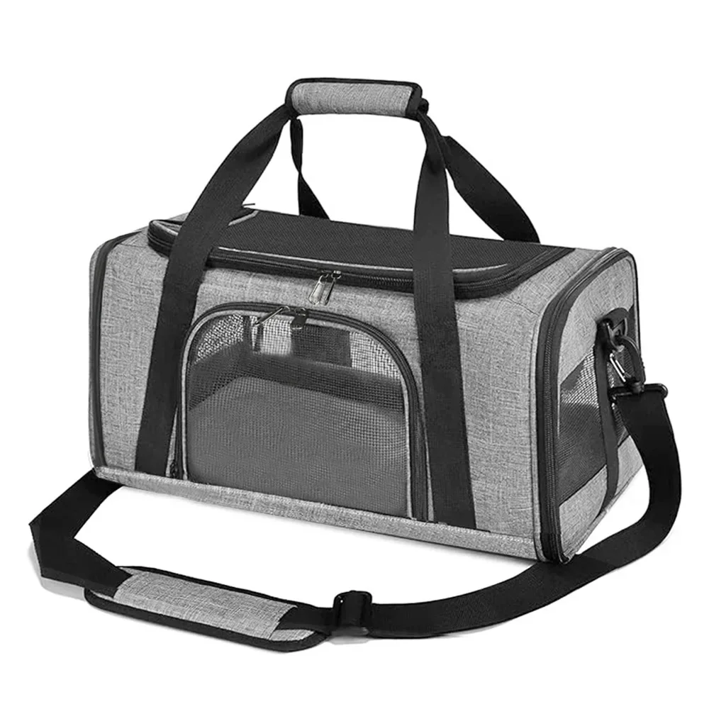 

Cat Outgoing Travel Puppy Carrier Backpack Pet Bag Large Capacity Breathable Portable Cat Backpack Foldable Dog Bag Pet Supplies