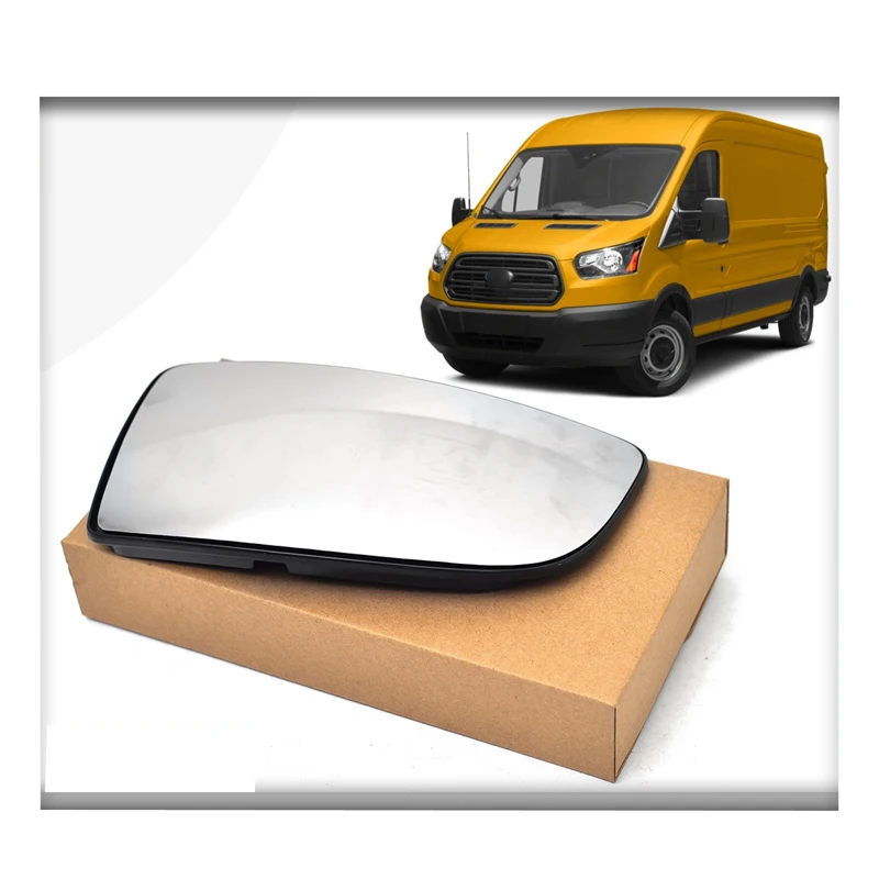 

FOR FORD TRANSIT LOWER DOOR WING MIRROR GLASS DRIVER RIGHT+ BACK PLATE 2014+ON