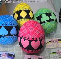 Shugo Chara Anime Pily Egg Hinamori Amu Cosplay Ran Miki Su Dia Egg Size 15CM Women Girl Soft Gift Holloween Roleplay Customized