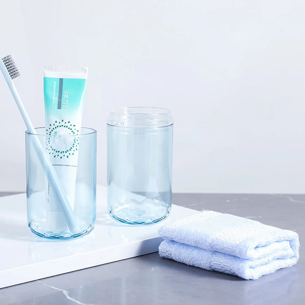 

1Pcs Transparent Travel Toothbrush Container Portable Toothpaste Case Compact Wash Storage Cup for Luggage Wash Cup