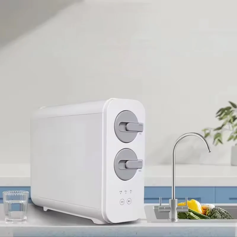 800G RO Reverse Osmosis Water Purifier Dual Outlet Kitchen Purification System Intelligent Filtration Direct Water