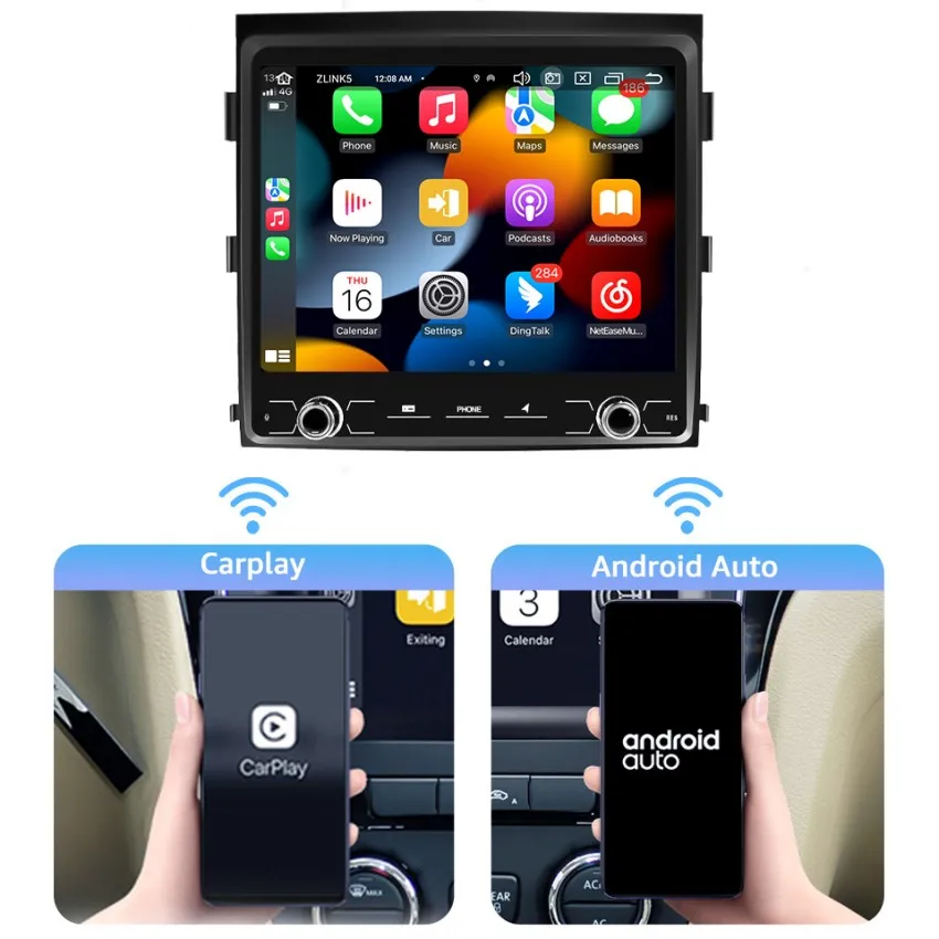 Carplay Android AutoRadio For Porsche Cayenne 2010-2017 Head Unit Car Radio Stereo 2 Din Multimedia Player GPS Navigation