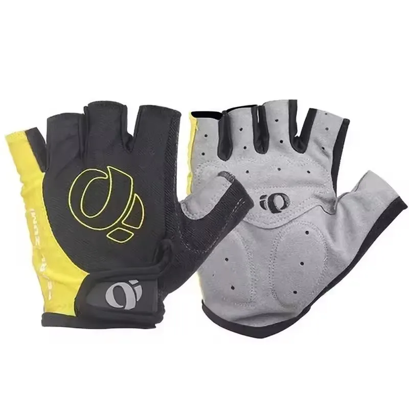 1 Paar Gel-Halbfinger-MTB-Rennradhandschuhe, rutschfest, schweißhemmend, stoßfest, Fahrradhandschuhe für die linke rechte Hand