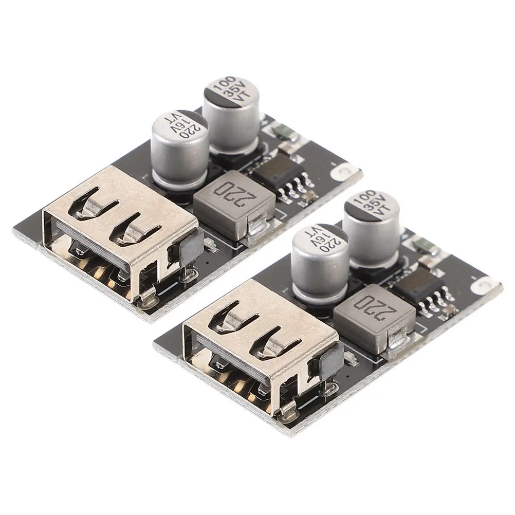 

2pcs Fast Charging Board Usb 3.0 Dc-Dc Step Down Converter 12V 24V To Usb Power Supply Regulator Module For Electric Equipment
