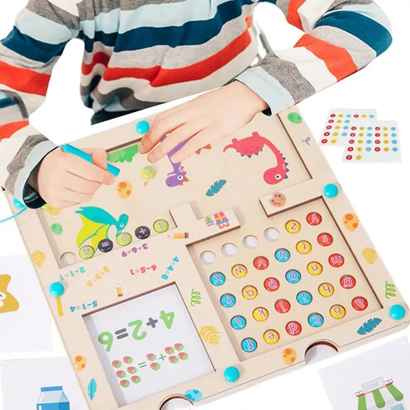 

Addition & Subtraction Math Games Colorful Counting Board Game Educational Math Board Game Math Games for Kids Numbers Learning