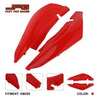 Motorcycle Accessories Rear Side Fairing Mudguard Right Left Side Guard Covers For Italika DM200 DM 200 Dirt Pit Bike Motocross