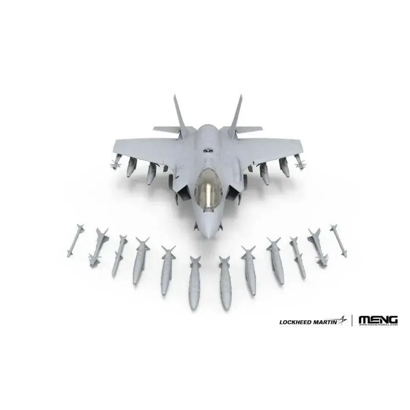 MENG LS-018 SCALA 1/48 LOCKHEED MARTIN F-35I ADIR (ISRAELIAIR FORCE) Kit modello in plastica di montaggio