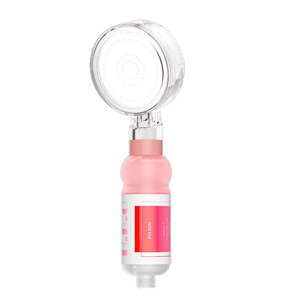 

Rose Shower Head Water Filter Mixed with Vitamin C Anti-scaling Shower Scented Dechlorination Filter Impurities