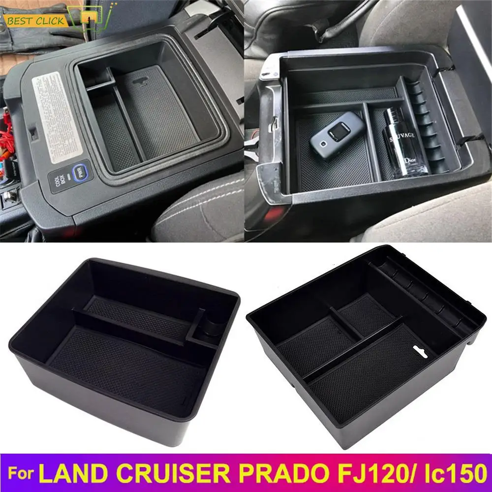 Auto Armlehne Aufbewahrung sbox Tablett für Toyota Land Cruiser Prado 120 150 fj120 kdj 120 125 2004-2008 2009 Mittel konsole Veranstalter