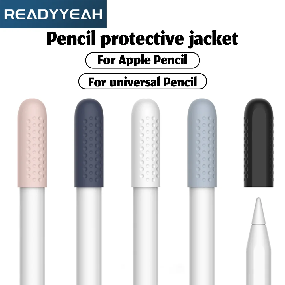 For Apple Pencil Nib Cover Stylus Nib Protector for iPad Pencil Accessories Touch Pen Soft Silicone Cover for Appele Pencil Case