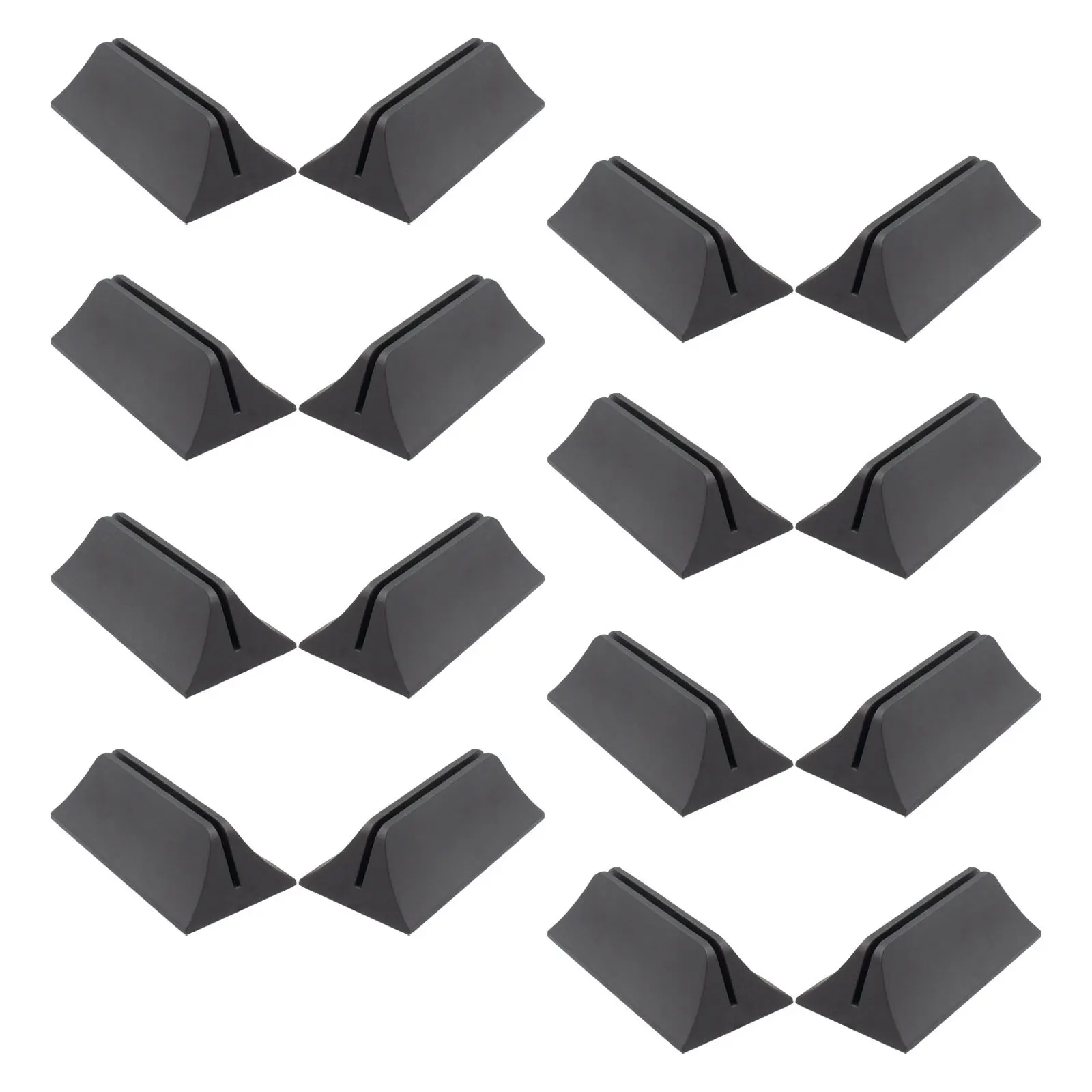 16 قطعة قاعدة مقسم شاشة سطح المكتب لا الحفر مكتب التقسيم دعم المشبك 4.2 مللي متر فتحة لمكتب المنزل مدرسة محطة العمل حامل