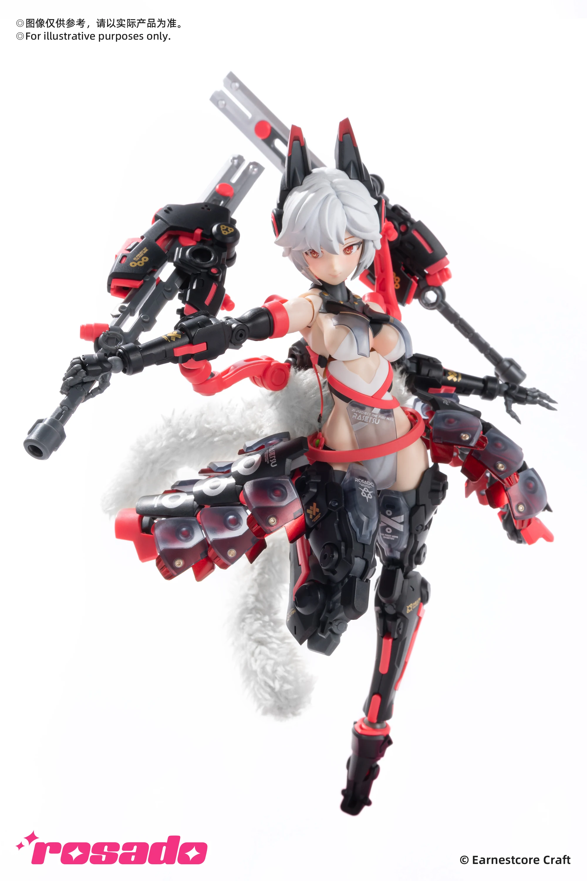 

Оригинальная ядерная фигурка Earnestcore Craft ROSADO SEKIK, экшн-фигурка Scarlet Fox SEKIKO, сборная модель, коллекционные игрушки по индивидуальному заказу