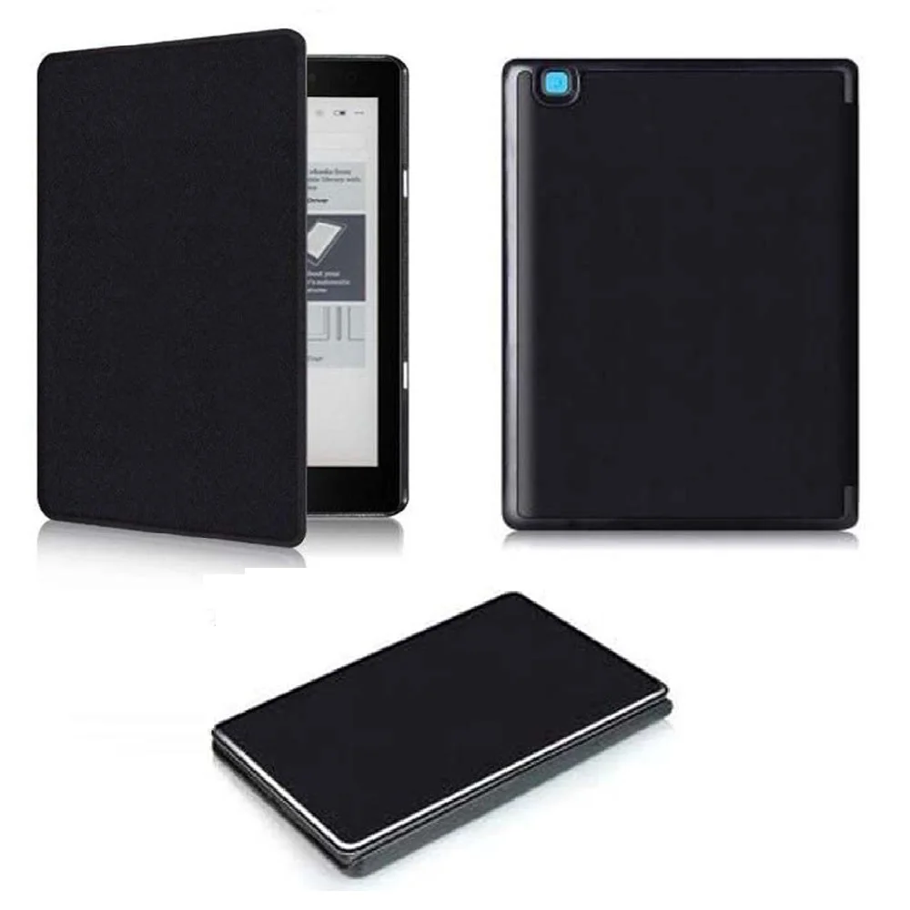 Funda para Kobo Aura H2O Edition 2 (Modelo:N867), funda para libro electrónico, cubierta rígida de cuero PU ultrafina para Kobo Aura H2O Edition 2