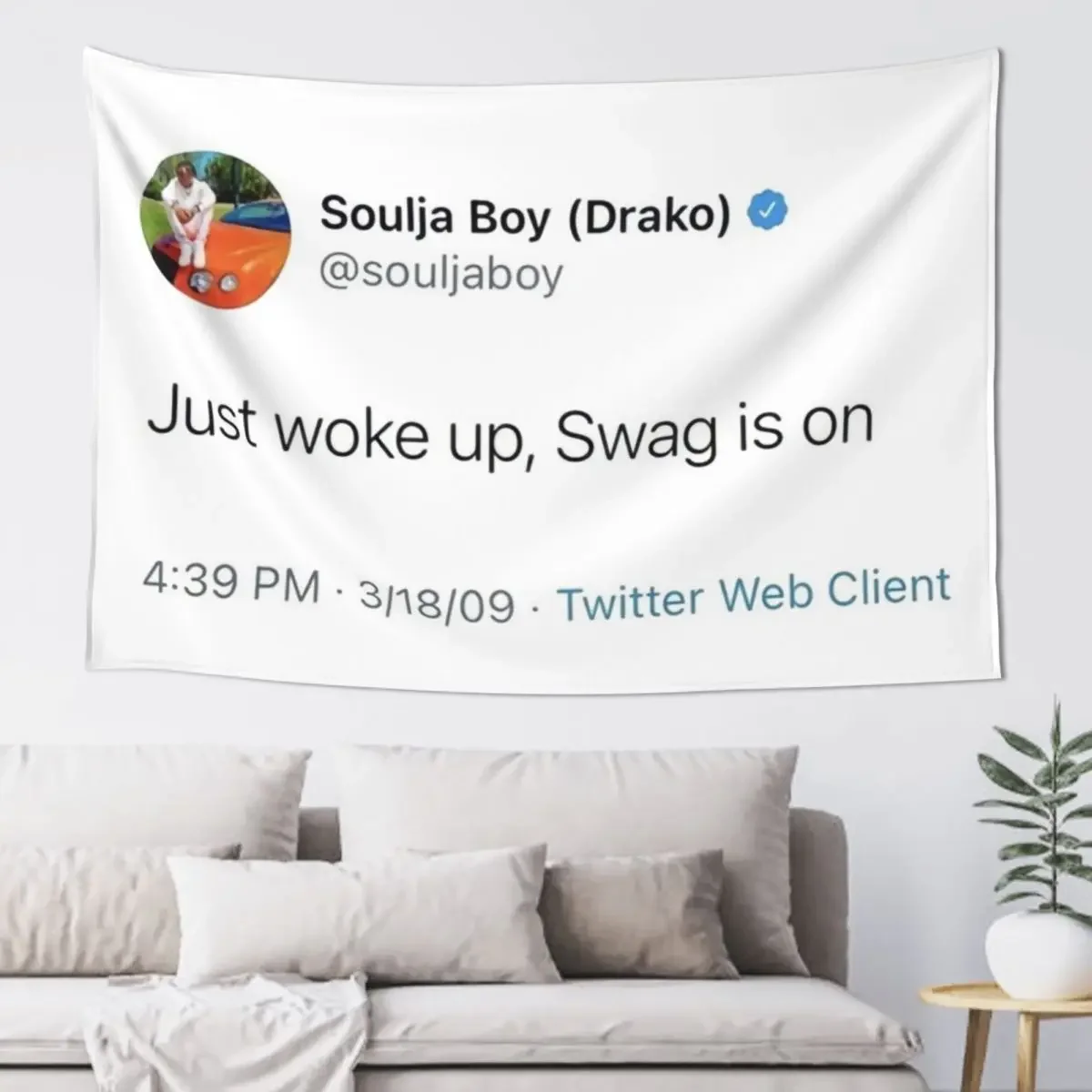 

Swag is on Tapestry Room Decor Aesthetic Hanging Wall Funny Decor Home Tapestry