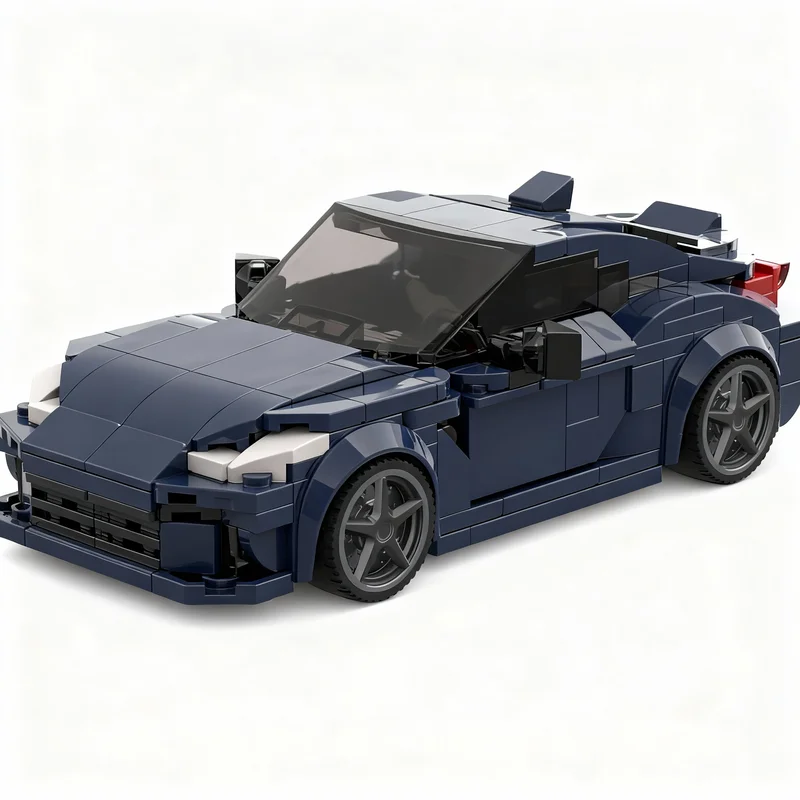 

380PCS MOC City Champions Super Car Toyota Gr 86 Model Technology DIY Creative Assembly Building Blocks Display Birthday Gift