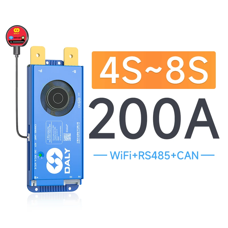 Variant: 4S-8S 200A WIFI BMS