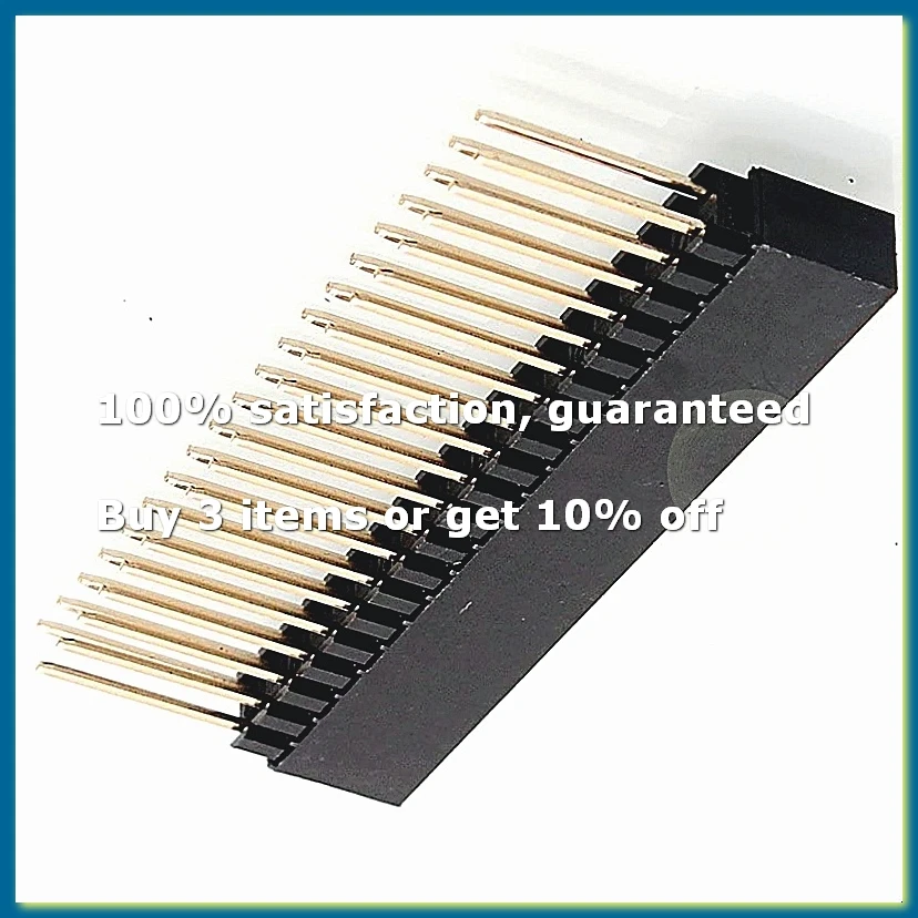 ✿2 x 20(40 Pin) Stacking Header for A+/B+/Pi 2/Pi 3 Extra Tall Header (Pack of 4)