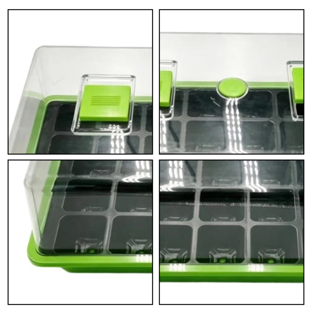 24 Grid Planting And Cultivation Pots Horticultural Cultivation Pots Plant Germination Tray, Pot For Indoor Gardening