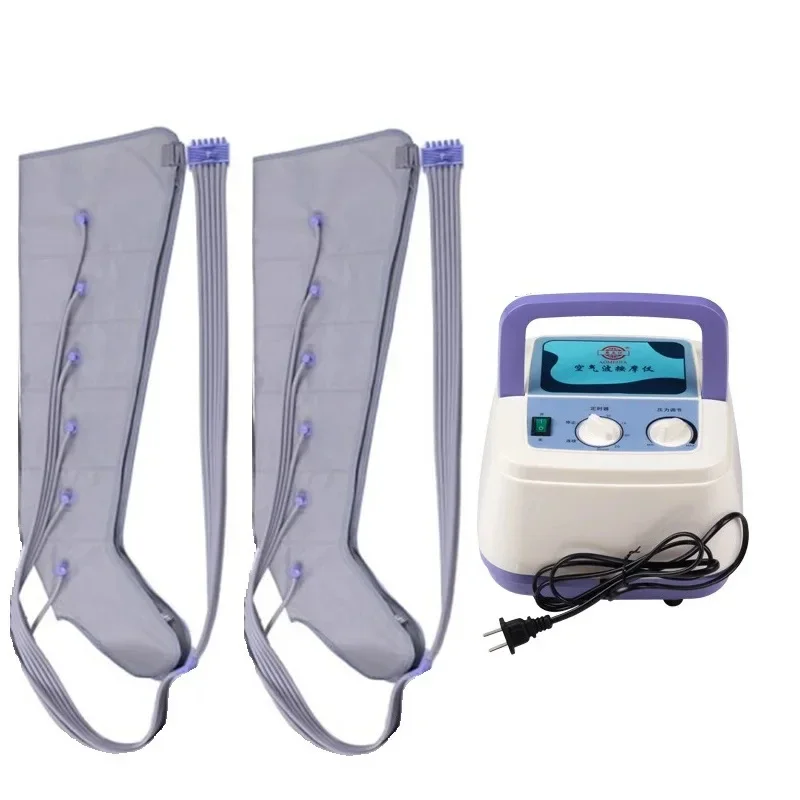 Air Compression Leg Massager - Rechargeable Muscle Recovery System with Blood Circulation Boost - Full Leg & Calf Therapy Wrap