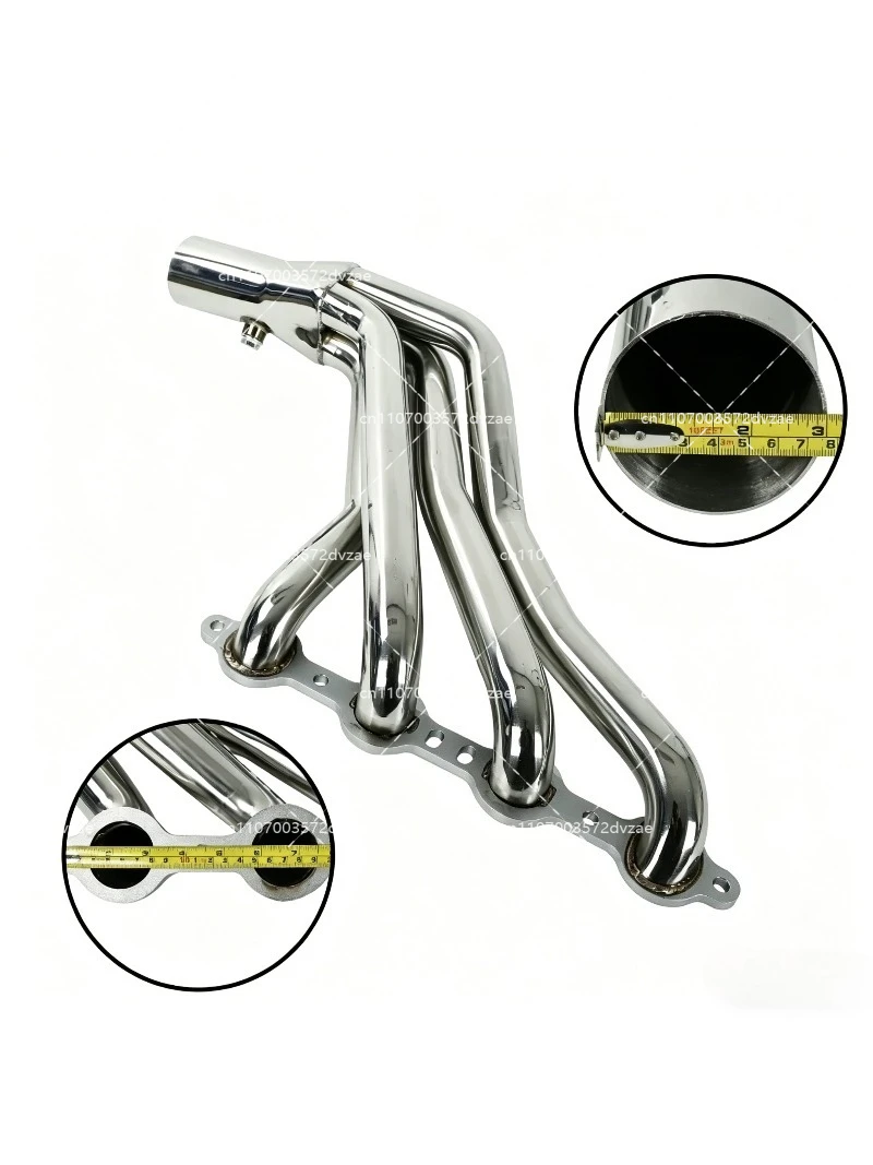 LS Swap Stainless Steel Exhaust Manifold Header for Chevrolet Pontiac Buick LS1, LS2, LS3, LS6