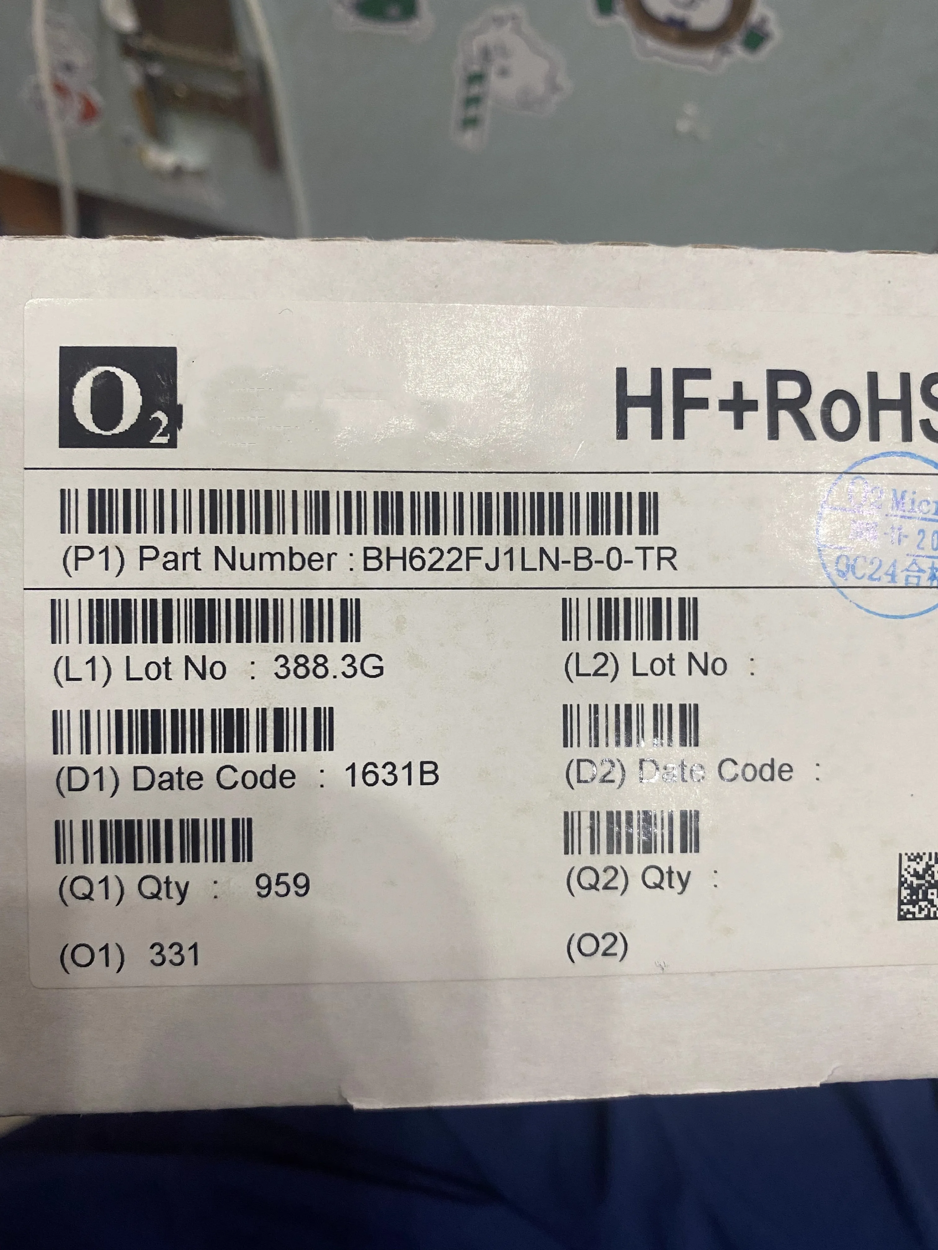 

10PCS BH622FJ1LN-B-0-TR Brand New Original QFN