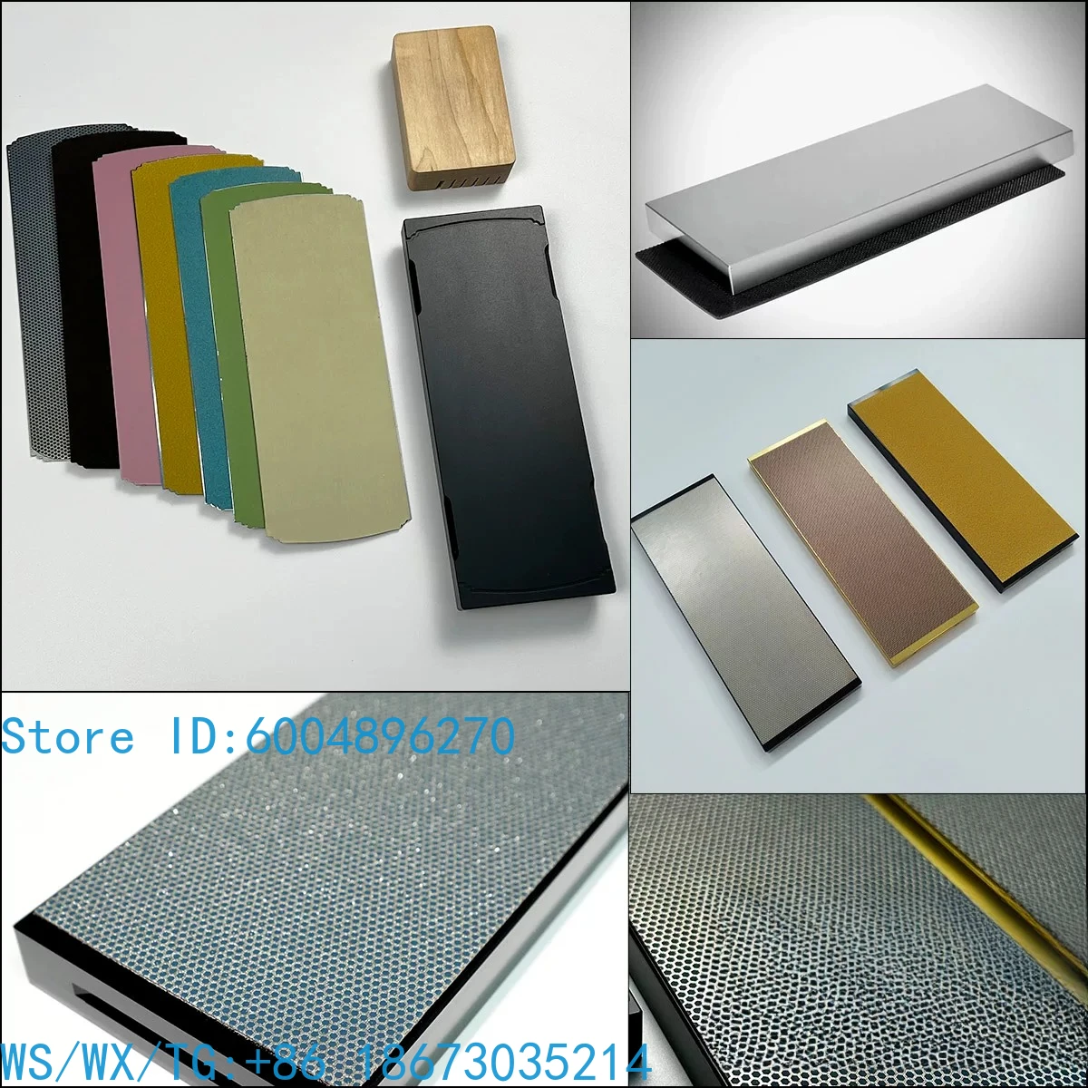 Ginseng Zen sharp table grinding set diamond plate correction plate whetstone
