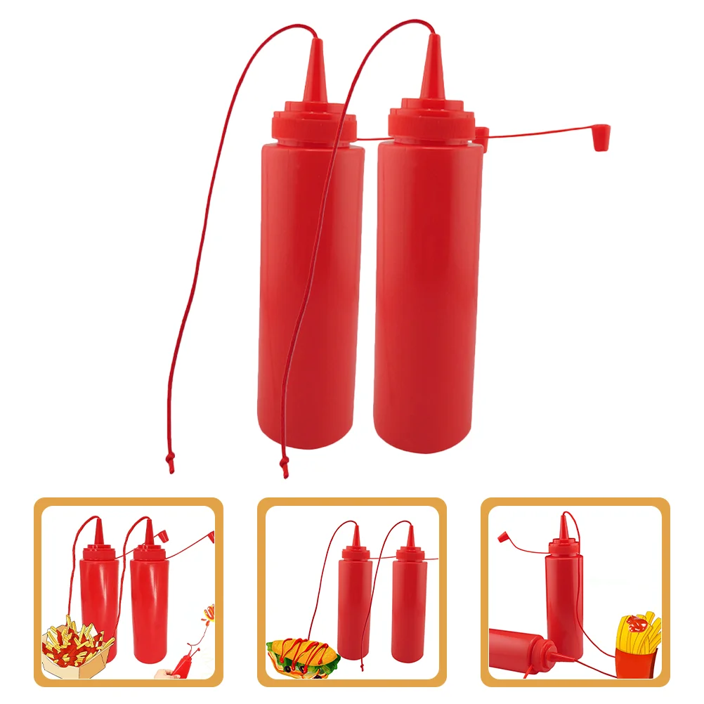 2 PCS Prank Tomato Bottle Realistic Squeeze Ketchup Toy Novelty Fake Condiment April Fools Halloween Tricks Pranks for Adults