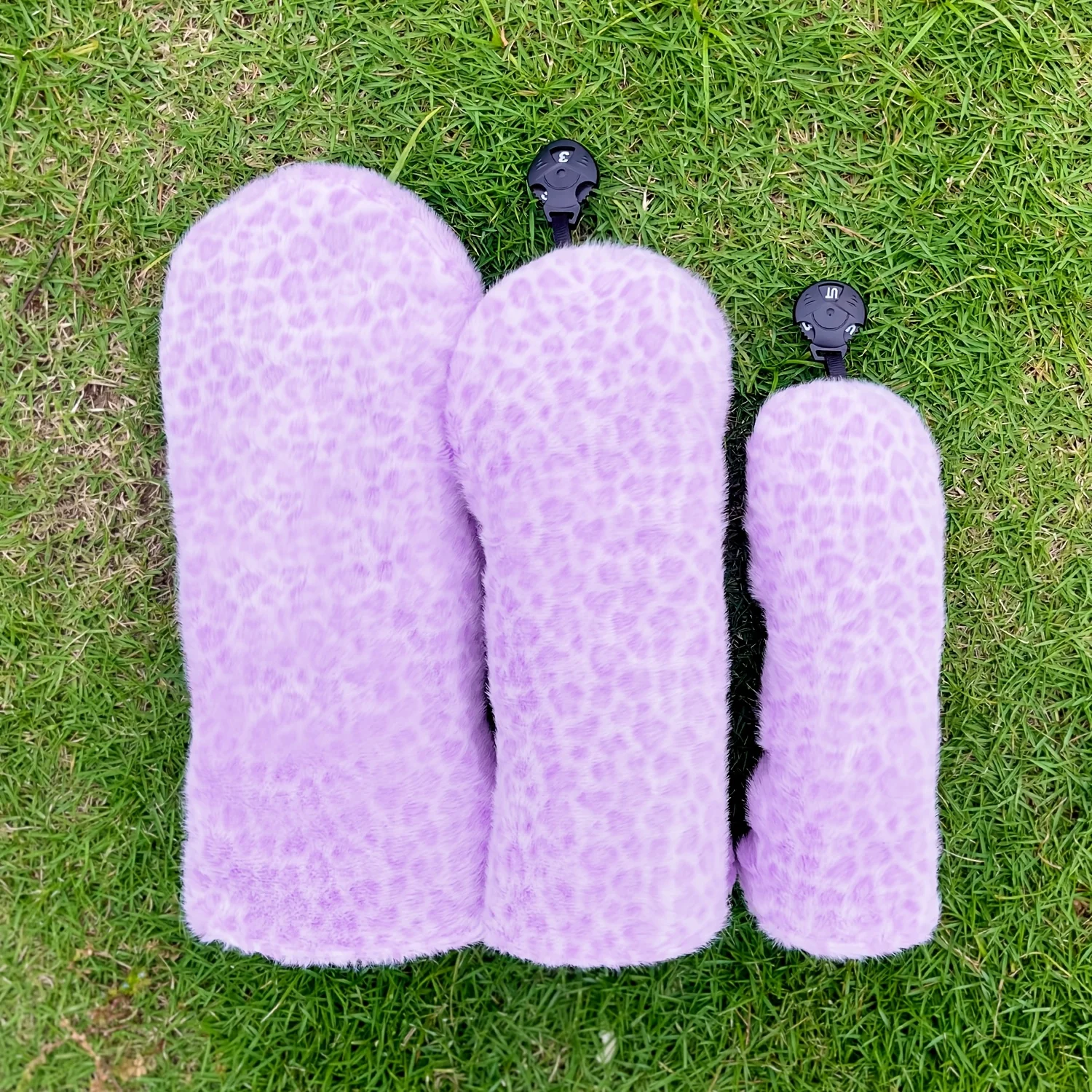 Capas de pelúcia roxas com est - Golf Driver avaliação e preço