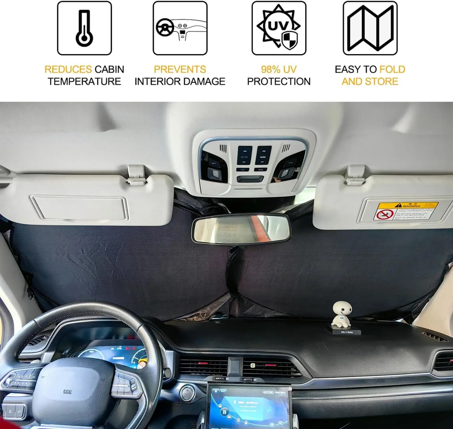 車のフロントガラスシェードサンシェード XT6 XT5 CT5 XT4 エスカレード CT4 XTS CT6 ATS XLR SRX DTS ELR アクセサリー車のフロントウィンドウサン