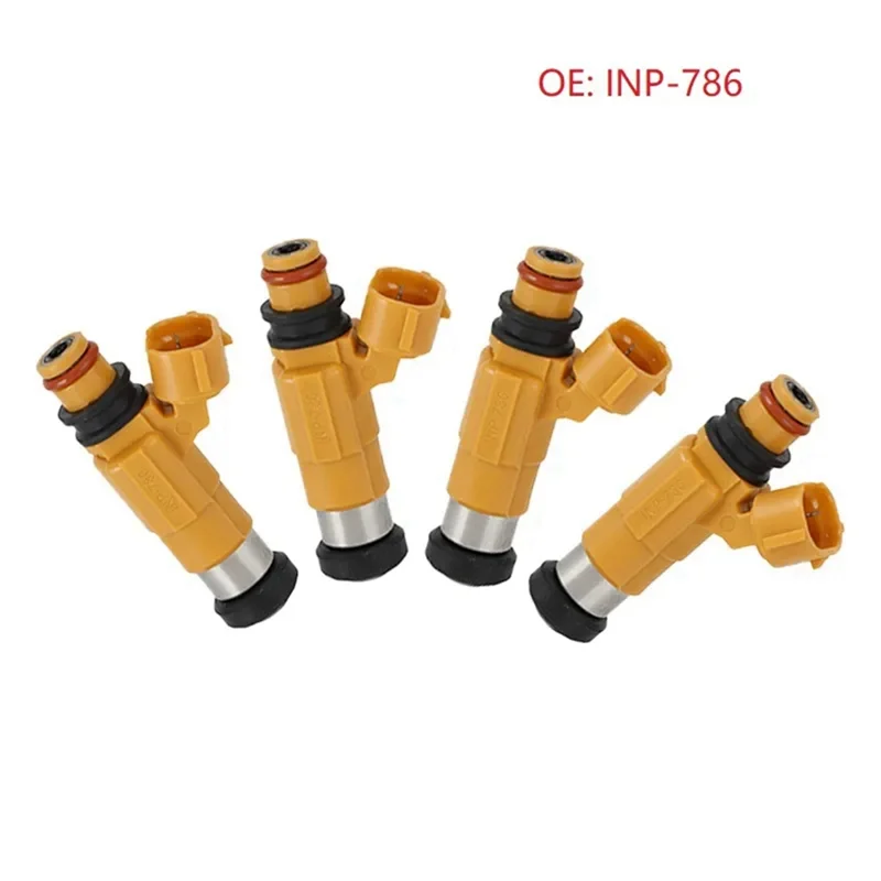 4Pcs 49033-1057 Fuel Injectors INP-786 for 2000-2008 1500 1600 INP786 490331057