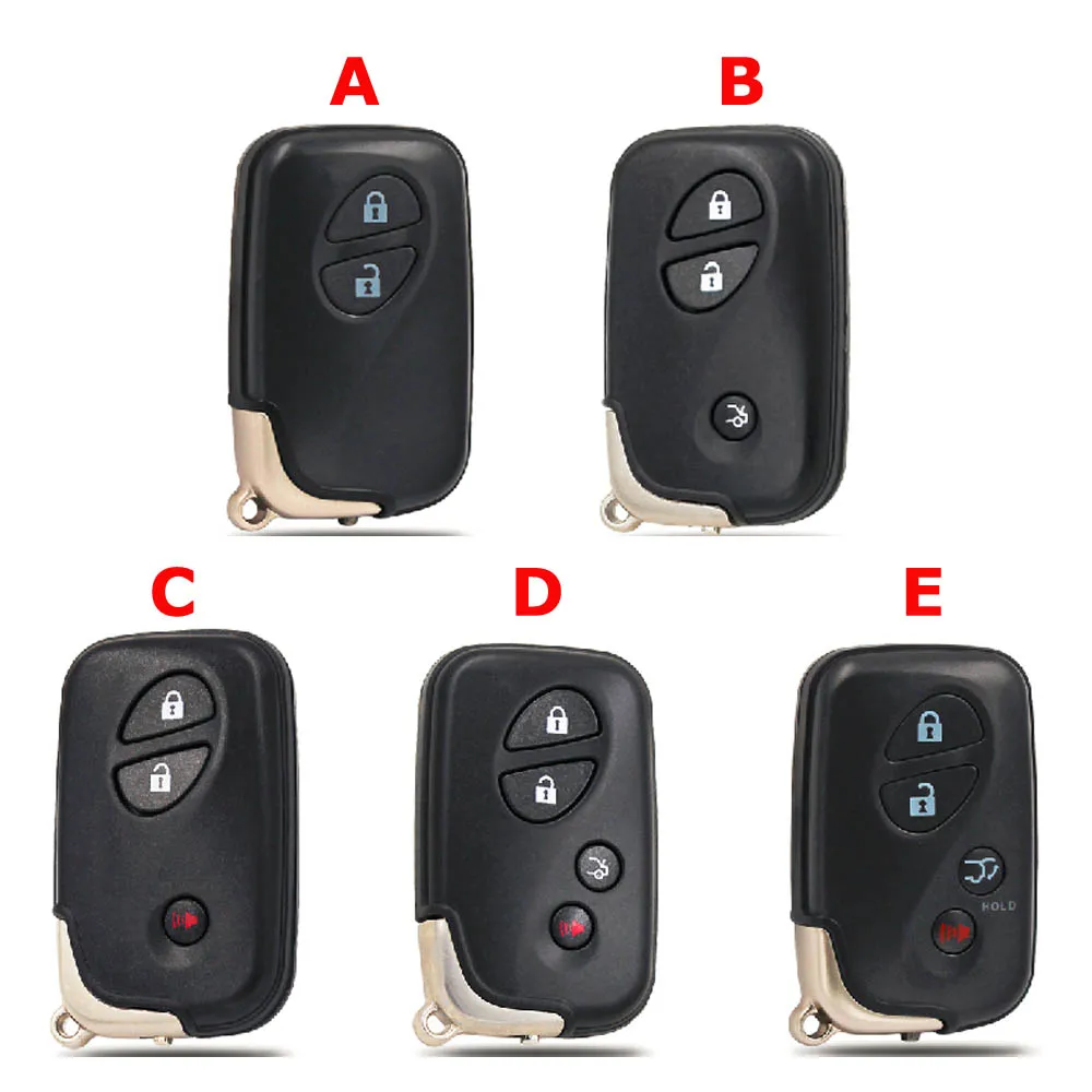 Lonsdor LT20-01 Smart Remote Car Key Keyless Board 0140 3370 5290 A433 F433 For Toyota/Lexus 4D 8A Work with K518PRO/ISE KH100+