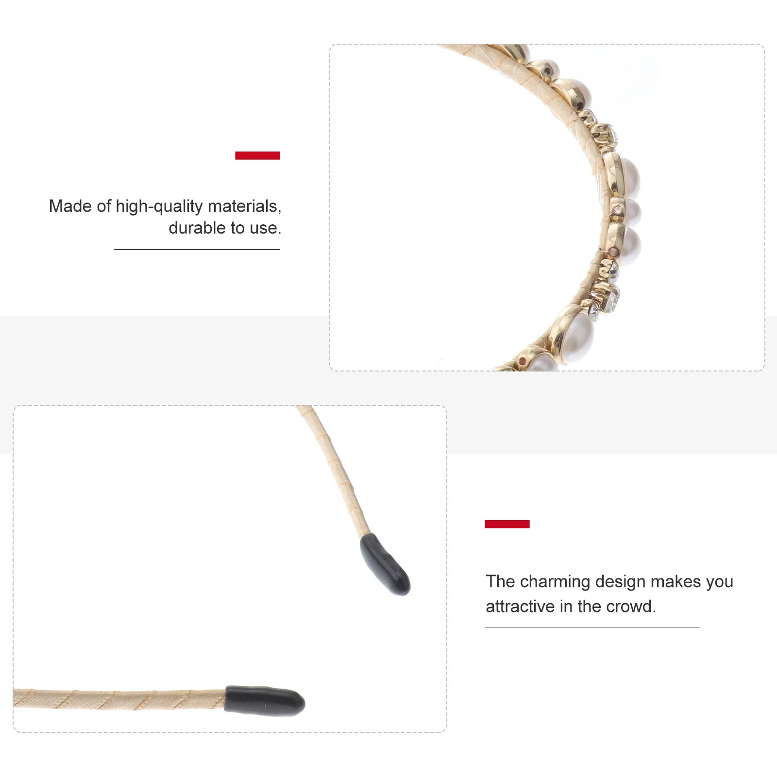 

Rhinestone Snowflake Headband Christmas Jewelry Hair Hoop Alloy Elegant Women Headdress Bridal Hair Accessories