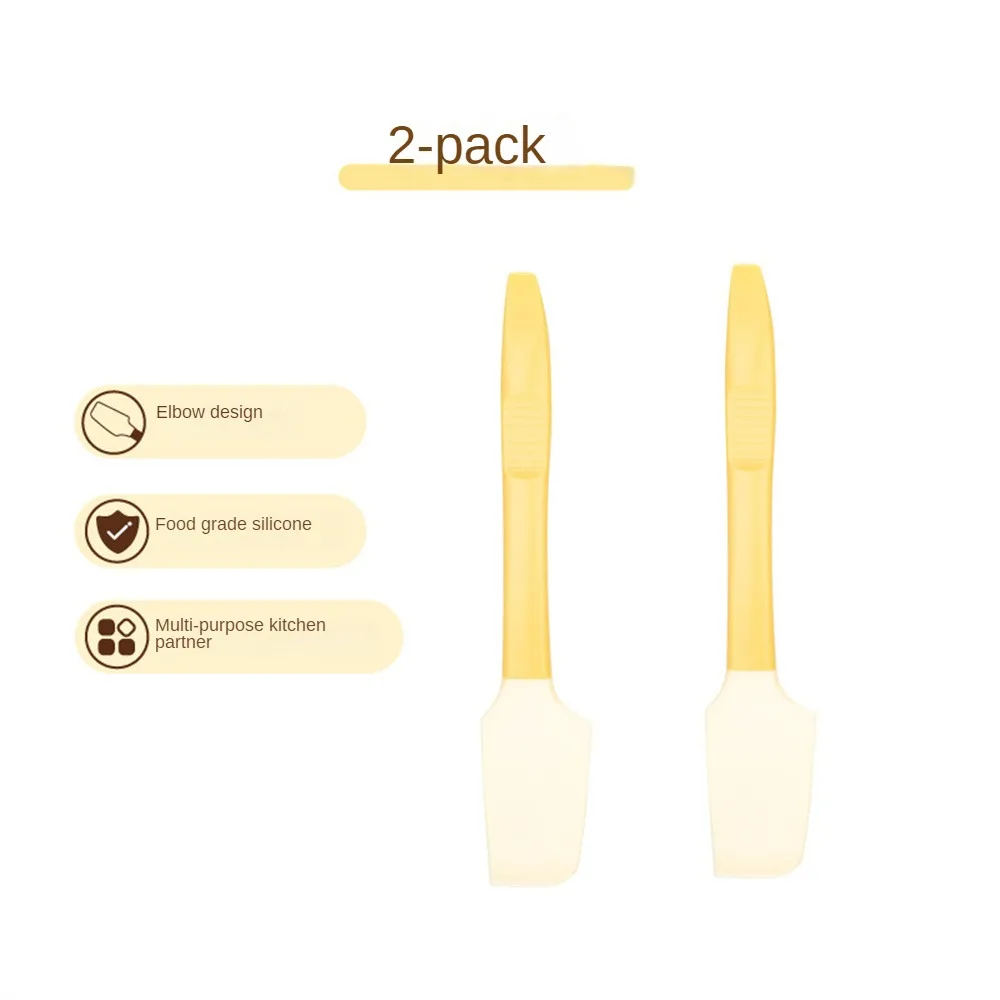 Silicone Jam Scraper Stent Design Silicone Scraping Head No Odor High Temperature Resistance Baking Tools Kitchen Gadgets Slice