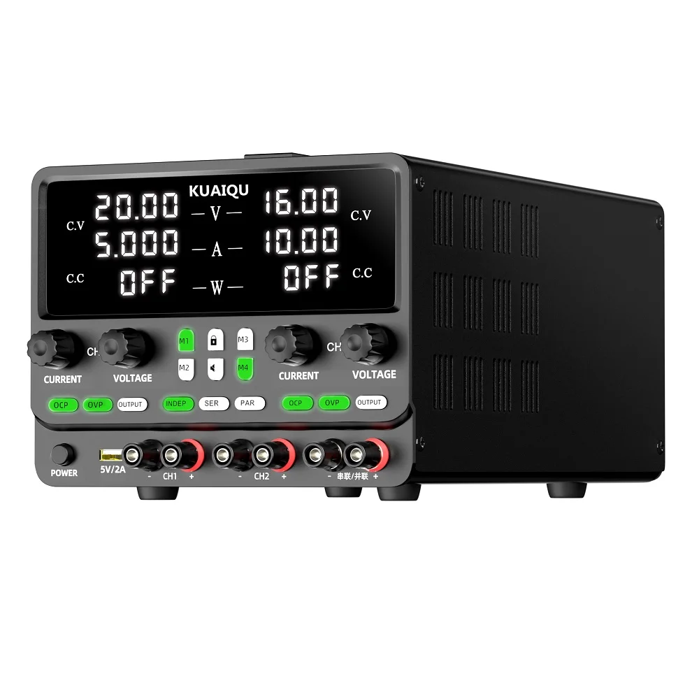 

Блок питания NICE-POWER SPPS305-2KD 30В 5А/10А, двухканальный, с регулировкой напряжения, защитой от перегрузки по току (OCP), защитой от перегрузки по напряжению (OVP), зарядное устройство для аккумуляторов