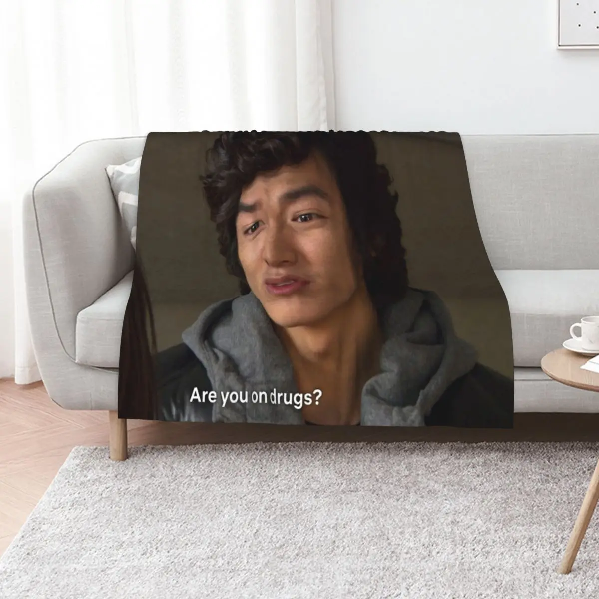 Boys Over Flowers Meme Throw Blanket For Baby valentine gift ideas Thermal Flannel Fabric Luxury Designer Summer Blankets