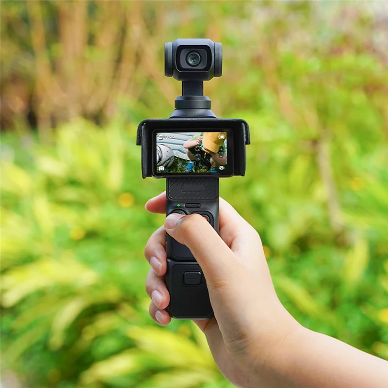 -A14E مظلة شمسية لـ DJI Osmo Pocket 3، غطاء ظلة للشاشة، غطاء يقلل من أشعة الشمس، ملحقات استبدال كاميرا Gimbal المحمولة