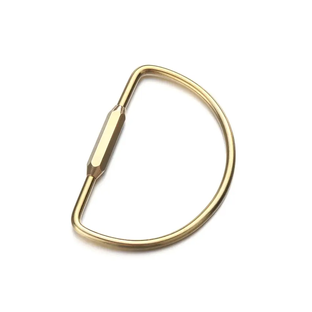 Unique Whistle Ruler Buckles Jewelry Accessories Key Ring Brass Keychain Pendant