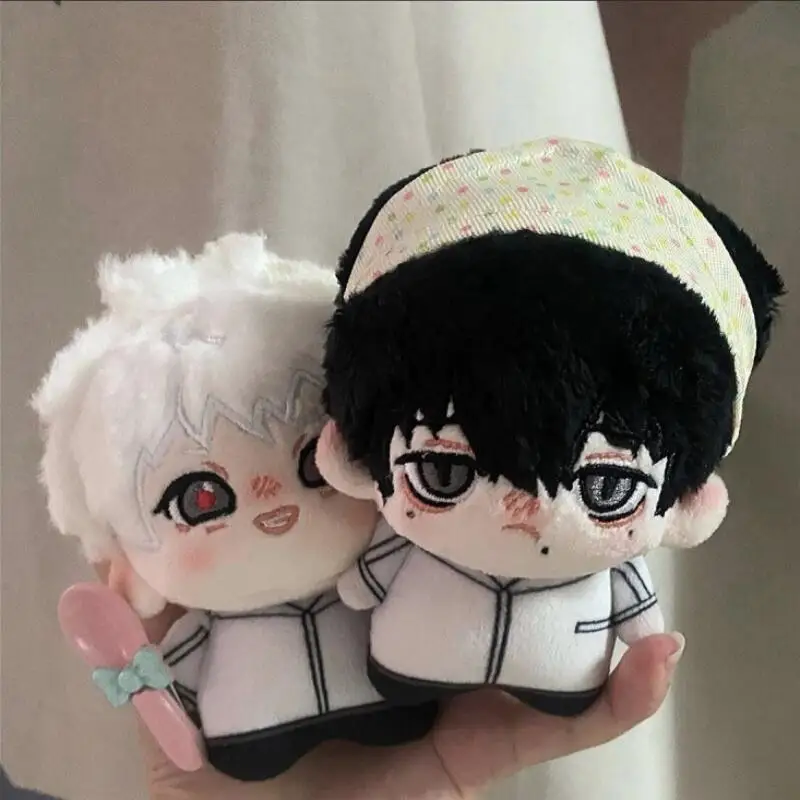 The Summer Hikaru Died Q Version Facial Embroidery Standing Posture Plush Naked Doll Diy Clothing Matching Friends Festival Gift