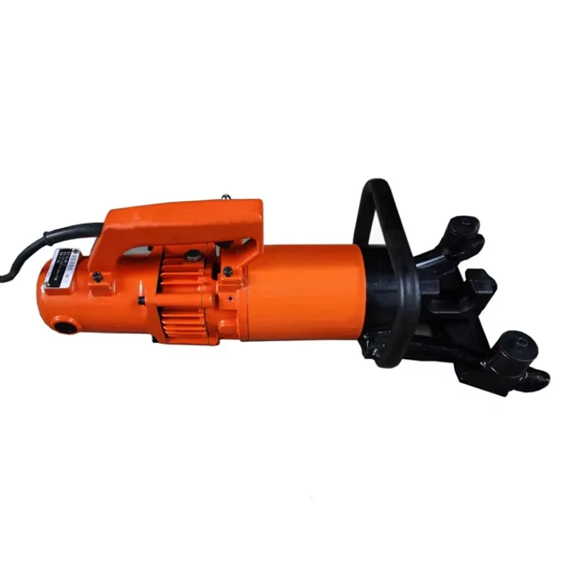 رائجة البيع 32 نوع 40 نوع الكهربائية المحمولة المحمولة آلة ثني حديد التسليح الهيدروليكية آلة استقامة حديد التسليح #3