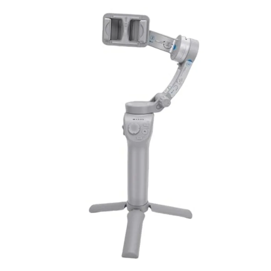 Yunseity 3 Axis Phone Stabilizer Bluetooth Selfie Stick with AI Face Tracking and 3600mAh Battery for Video Recording Vlogging