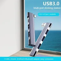 4 IN 1 USB-C HUB Universal Compact Mini USB2.0/USB3.0 Docking Station PD High Speed USB Hub for Computer Accessories