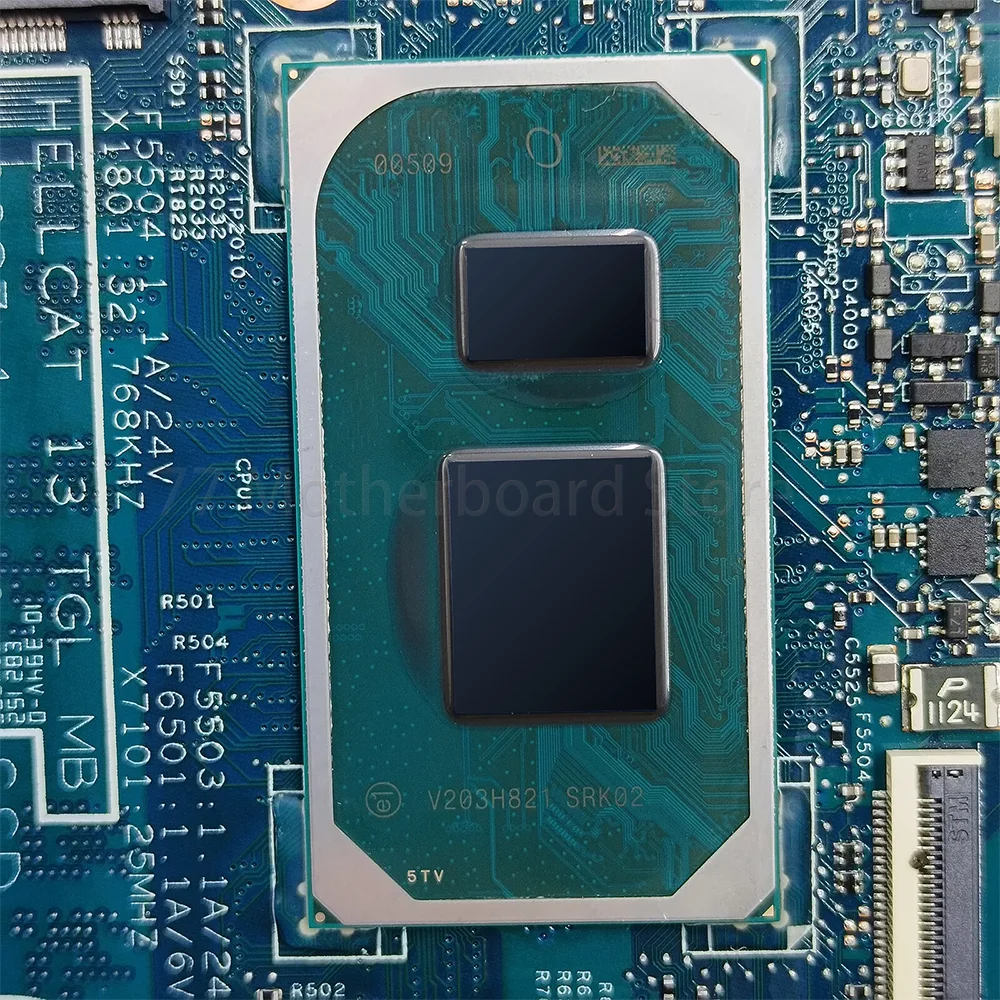 Laptop Motherboard For Dell Inspiron 7306 With CPU I5-1135G7 I7-1165G7 RAM 8G/16G Motherboard 0GT06K 05X8YX AKEMY 19827-1