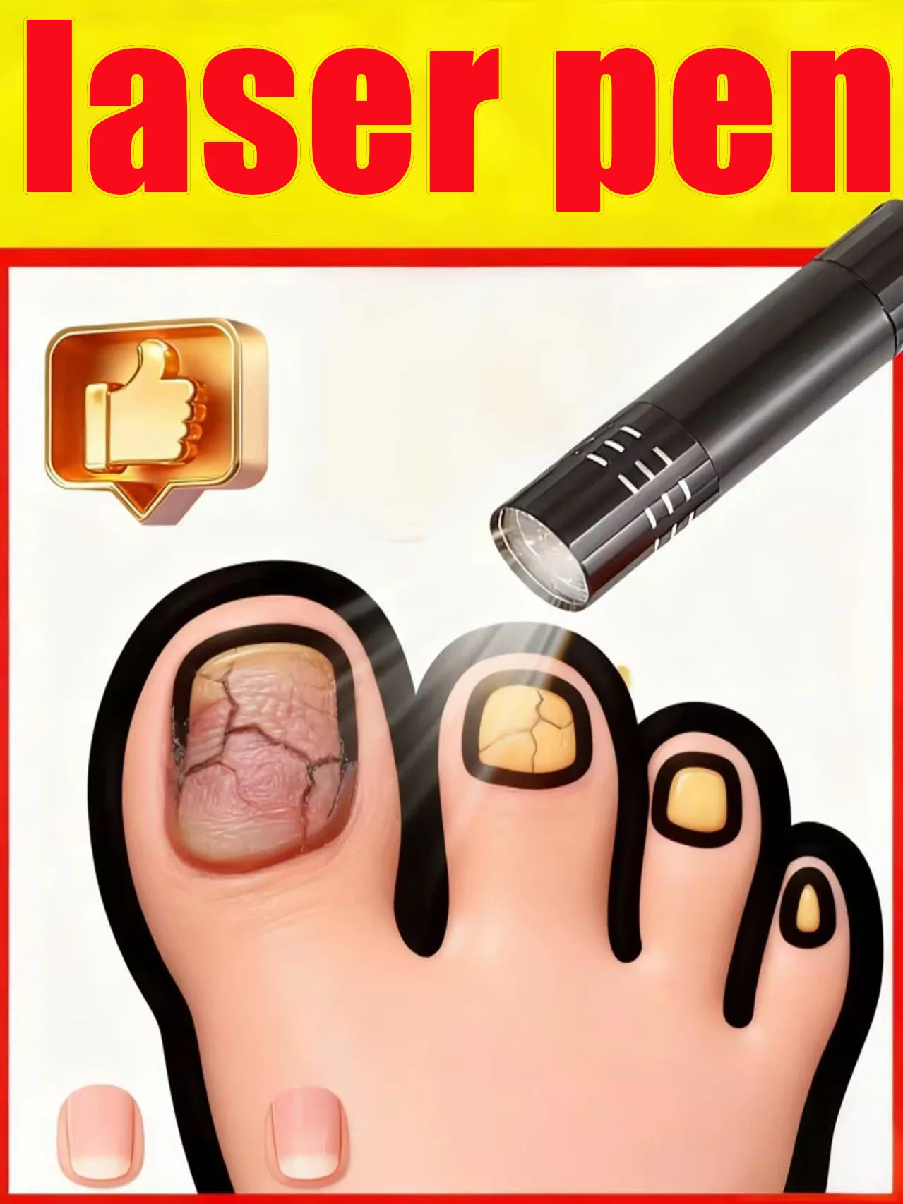 

The new black laser pen, protecting your health