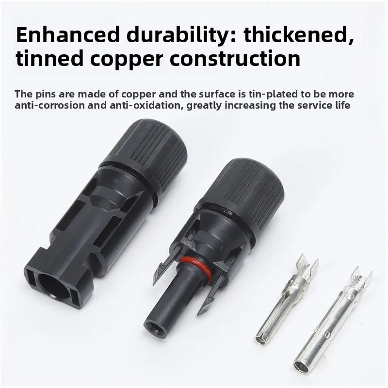 5 10 20Pairs Solar PV Connector male and female 1000VDC 30A Solar Panel Branch Connectors for PV Cable 2.5/4/6mm2